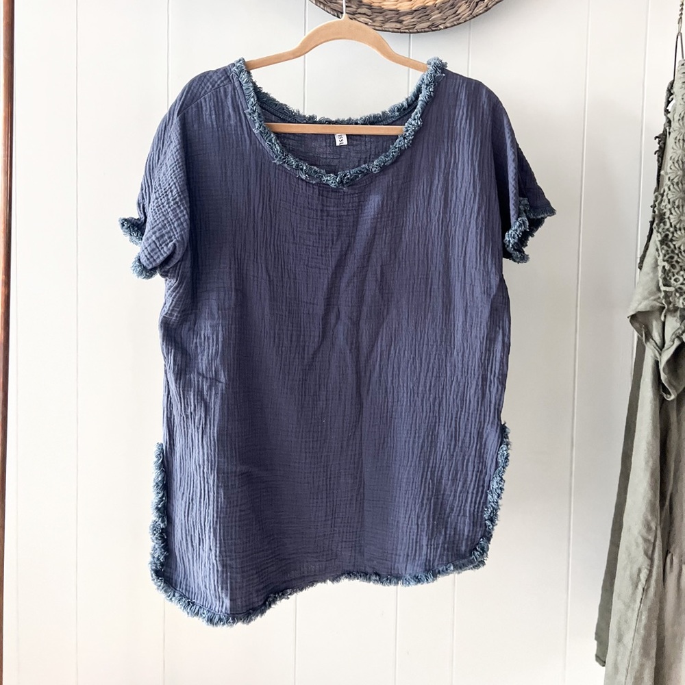 Muslin Cotton Minimal Top